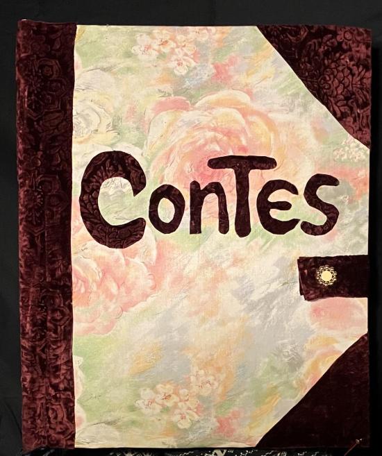 Livre de contes fermé, recto