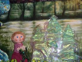 Ptilou regarde un mirage sur l'étang