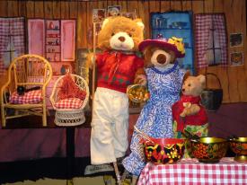 Les 3 ours dans leur cuisine