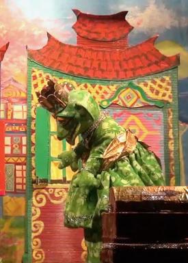 Fleurétoile la fée grenouille en grenouille