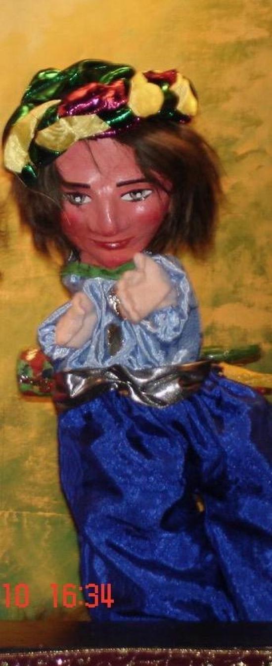 Guillaume le peintre dans un désert