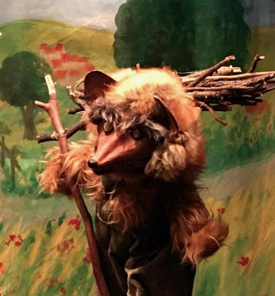 Pépé Renard dans la campagne