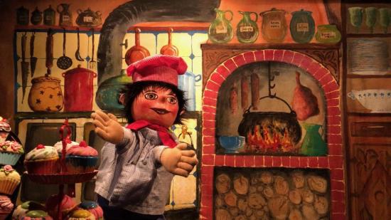 Léon et les gâteaux de la princesse dans la cuisine