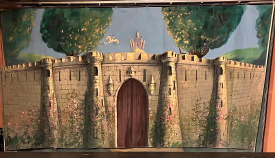 Enceinte fortifiée de château